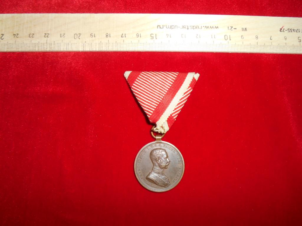 Медаль Австро-Венгрия Der Tapferkeit За Отвагу 1914-1917 ПМВ Редкая Отличное Состояние