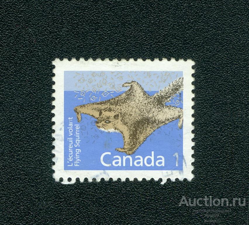 1988 г. Канада – Северная белка-летяга (s3286)