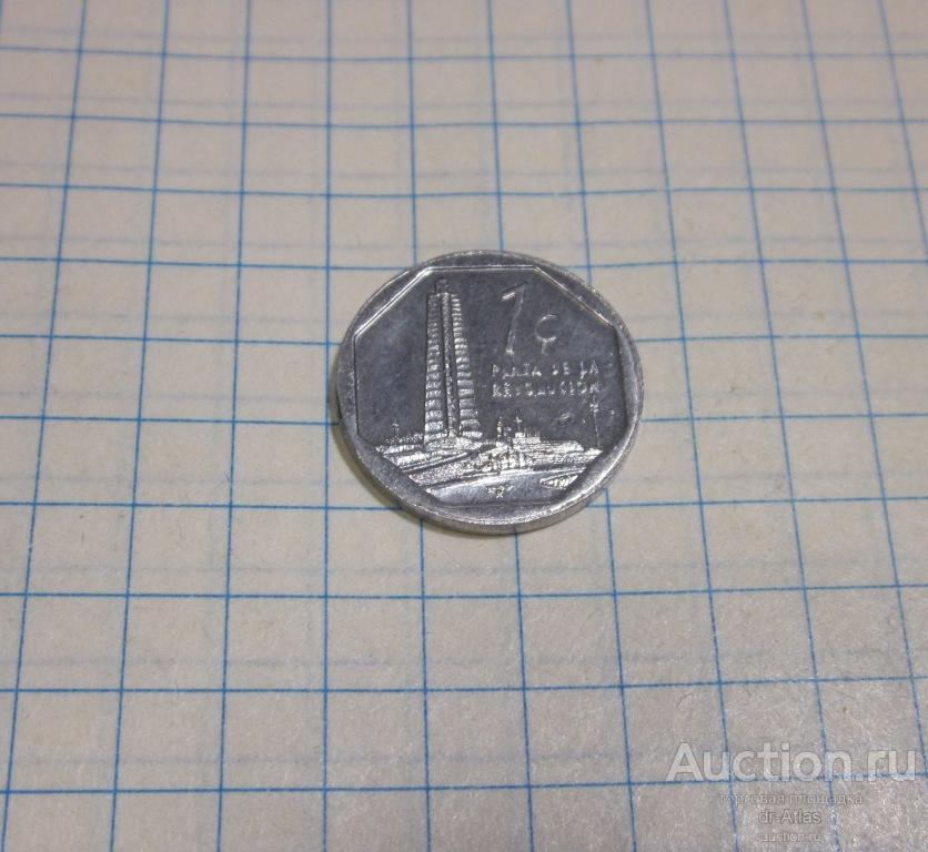 Куба 1 сентаво 2001 UNC 2102
