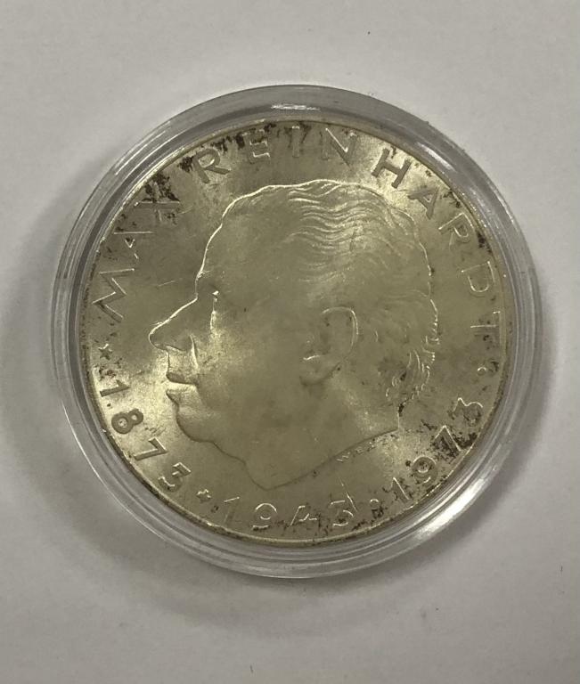 Австрия 25 шиллингов 1973 Рейнхардт СЕРЕБРО