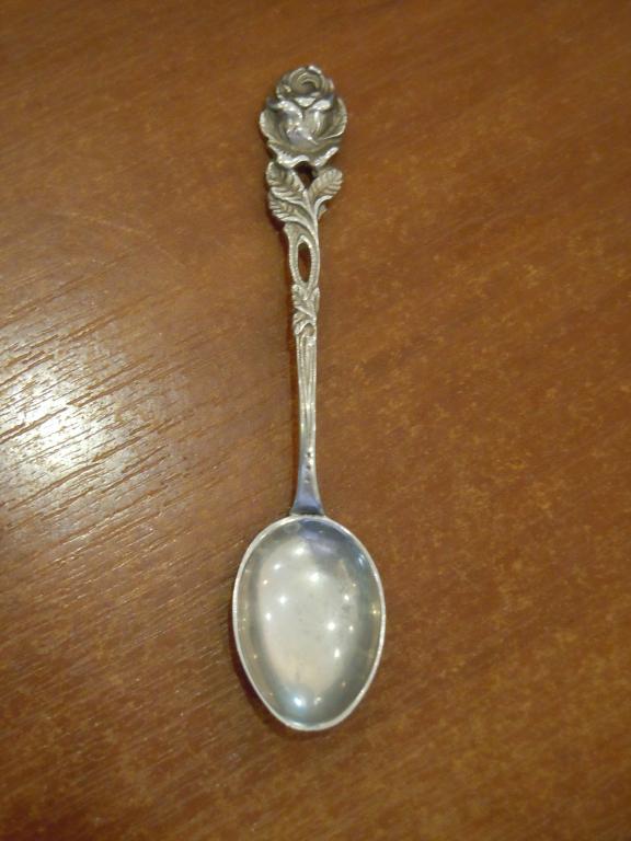 Ложка Германия, 10,14гр, серебро 800 проба, дл-10 см