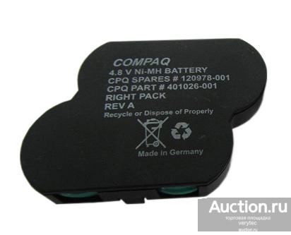 Батарея резервного питания HP 401026-001 Compaq Cache Battery NiMH 4.8V