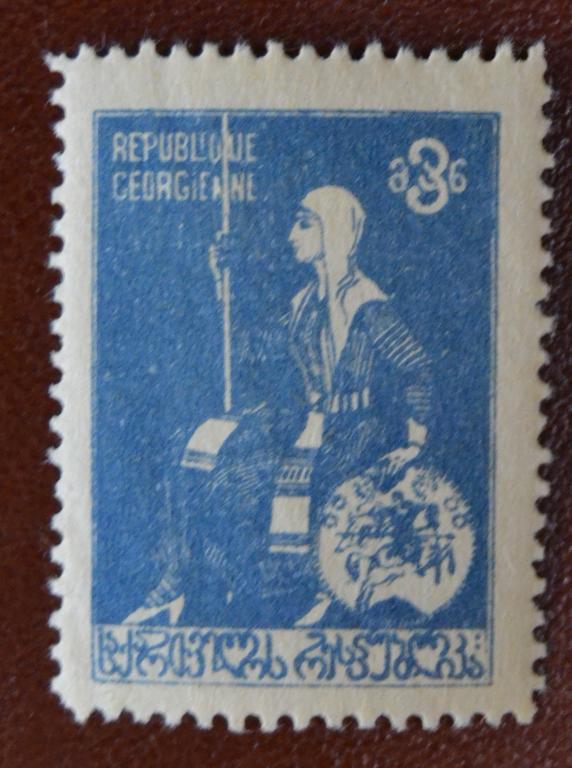 Грузия  Гражданская война 1920 год Царица Тамара Чист @