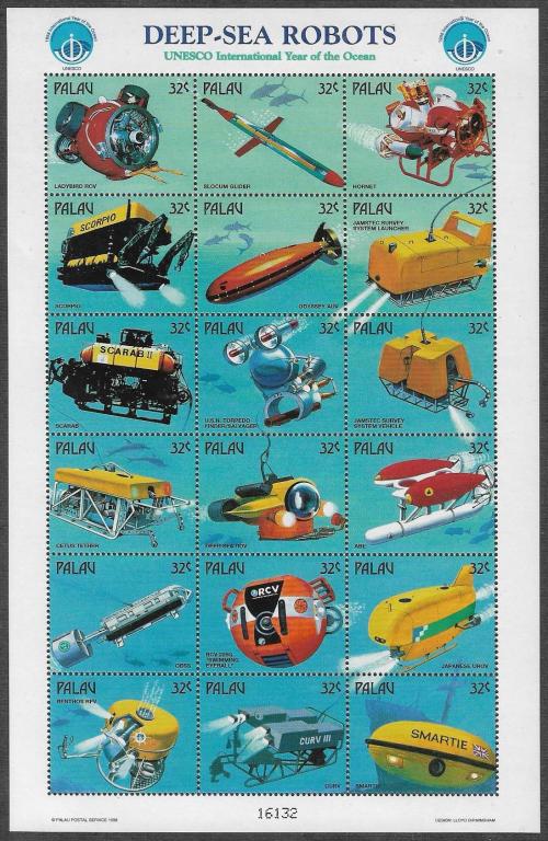 Палау 1998 г. Подводные аппараты МЛ **