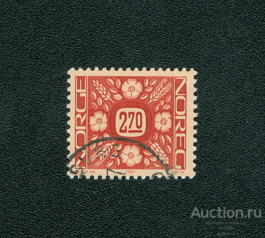 1987 г. Норвегия – Стандарт (s3603)