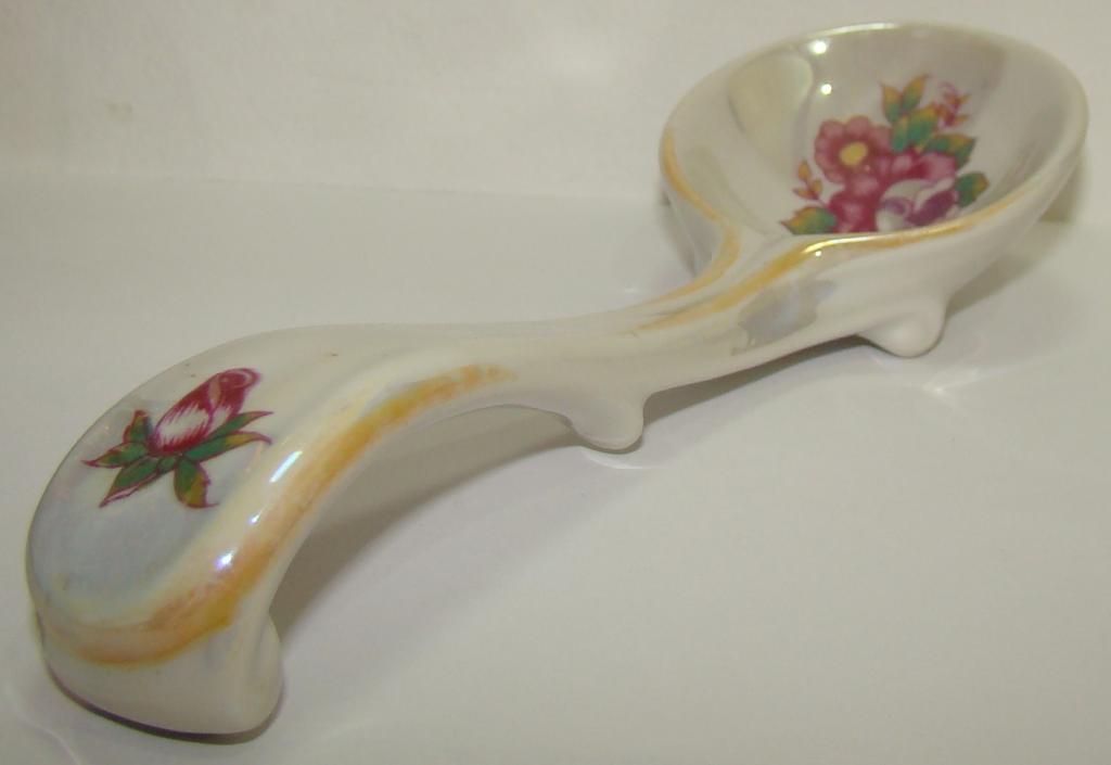Декоративная фарфоровая ложка.2 Киев. СССР.
