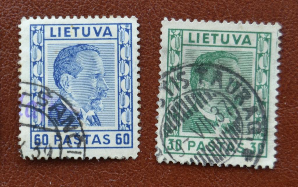 Литва 1937 год Стандарт  Президент Антанас Сметона Гаш @