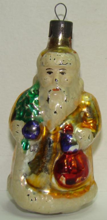 Елочная игрушка Дед Мороз. Подвеска. СССР