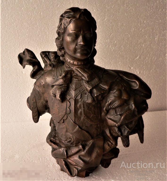 Петр Первый,  бронза, Монументскульптура, 1979г. модель Б.Растрелли, скульптора А.Чаркина
