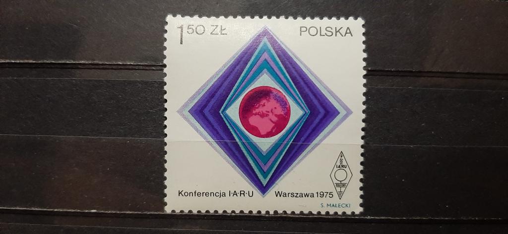 Польша конференция IARU Варшава земля 1975 **