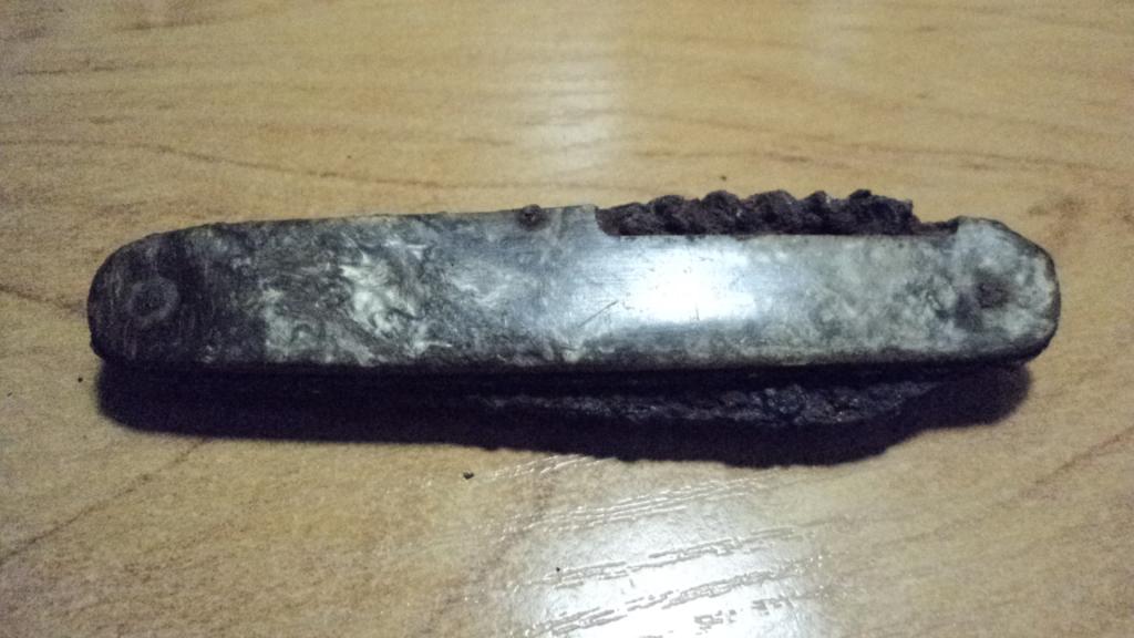 Старинный перочинный складной нож,на реставрацию