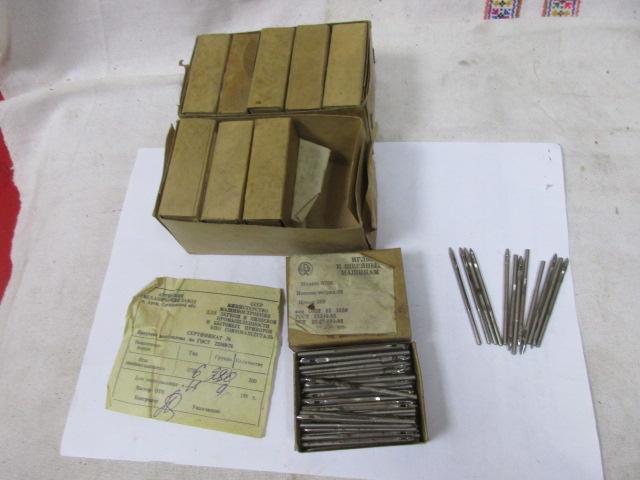 Игла к швейной машине модель 0756 . СССР. УПАКОВКА 100 ШТУК