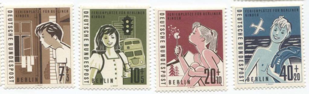 1960 Германия.Берлин.Праздничные площадки для Берлинских детей.**