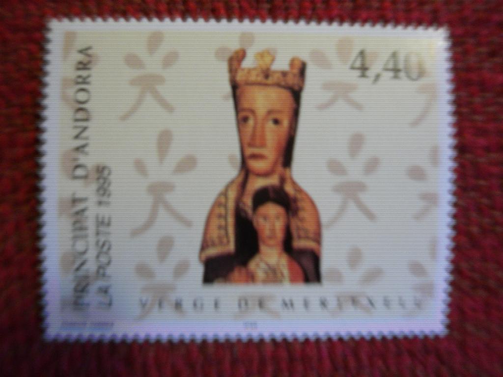 Андорра фр 1995 мадонна меритсель