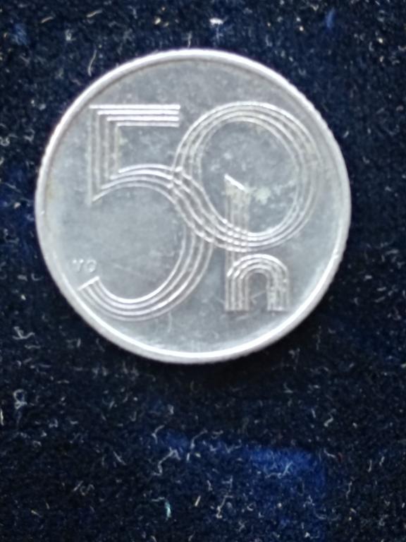 50  геллеров Чехия  1993г.