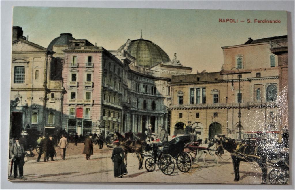 Почтовая карточка. Неаполь. Церковь Сан-Фердинандо .   До 1917 г.  (о-19)