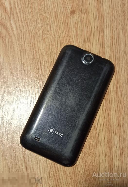 Задняя крышка АКБ для телефона   МТС . Б/У 