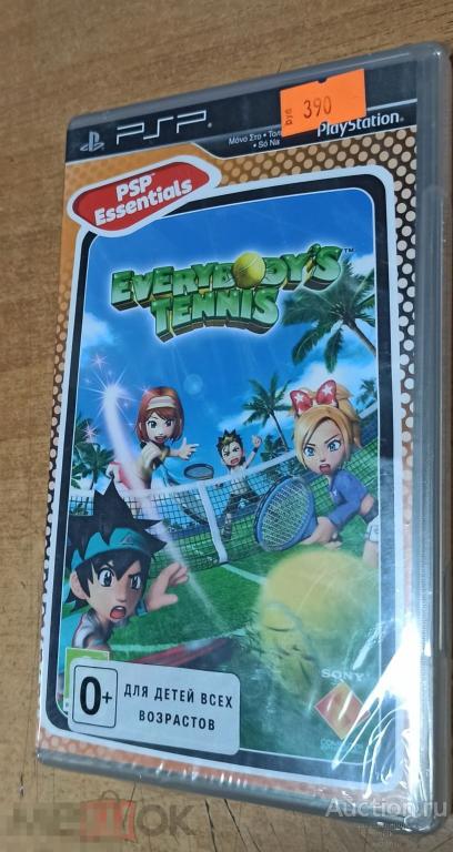 Игра для  Sony PSP - EVERYBODY'S TENNIS. Запечатан. Новый. UMD