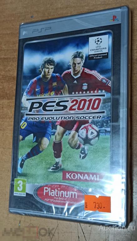 Игра для  Sony PSP -  PES 2010 PRO EVOLUTION SOCCER 2010 . Запечатан. Новый. UMD