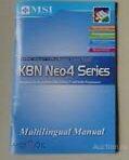 Инструкция к материнской плате K8N NEO4 Series Multilingual Manual MS-7125 