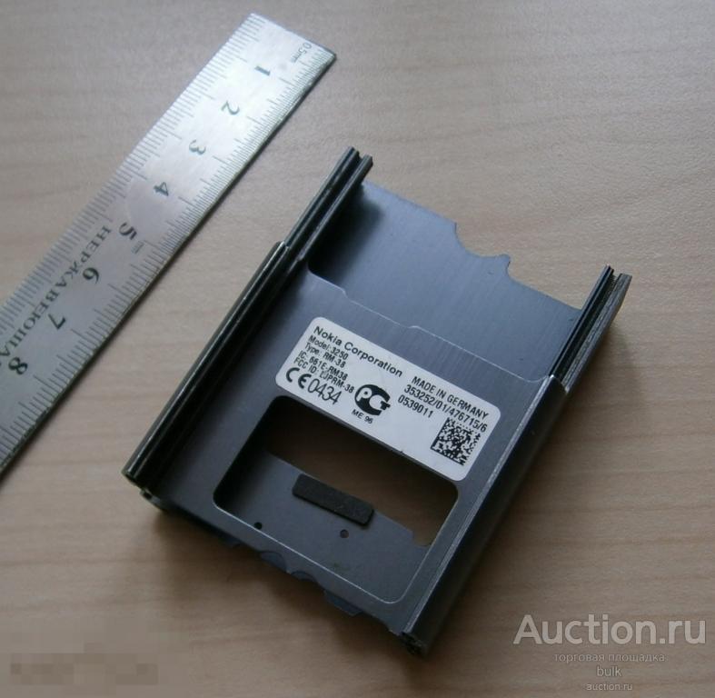 NOKIA 3250 средняя часть корпуса . Металл , оригинал 