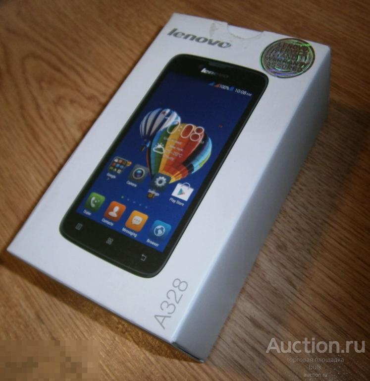 Коробка с документами на телефон   LENOVO A328 