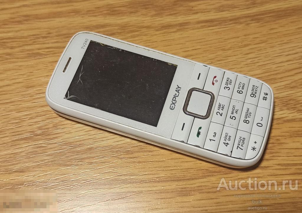 Телефон Explay TV240 на восстановление или запчасти . 