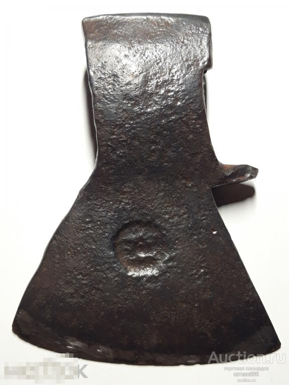 ТОПОР КОВАННЫЙ С КЛЕЙМОМ ПРОИЗВОДСТВА СССР 