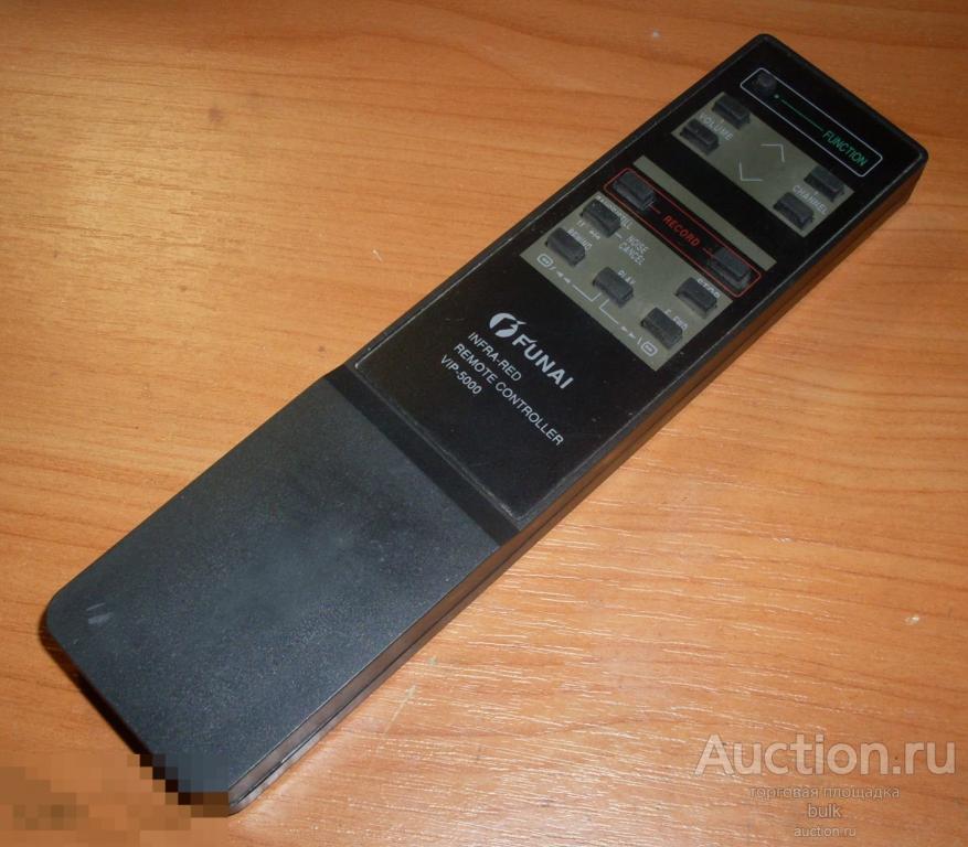 Пульт дистанционного управления (ДУ)  VIP-5000   для видеомагнитофона Funai, оригинальный 
