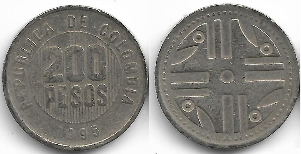 Колумбия 200 песо 1995 (3)
