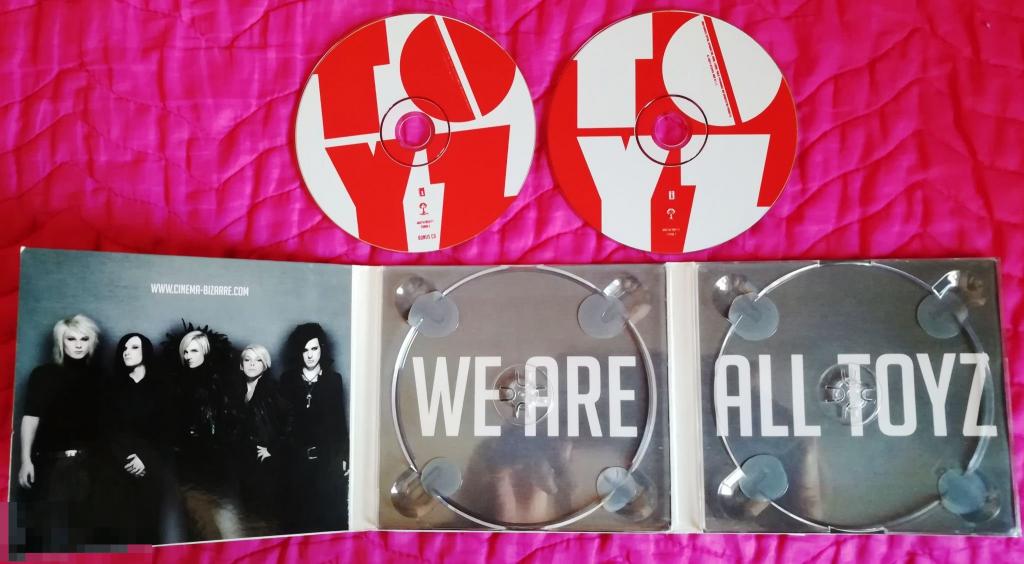 Cinema Bizarre - Toyz (2 CD) Digipack - Состояние -Запечатан 