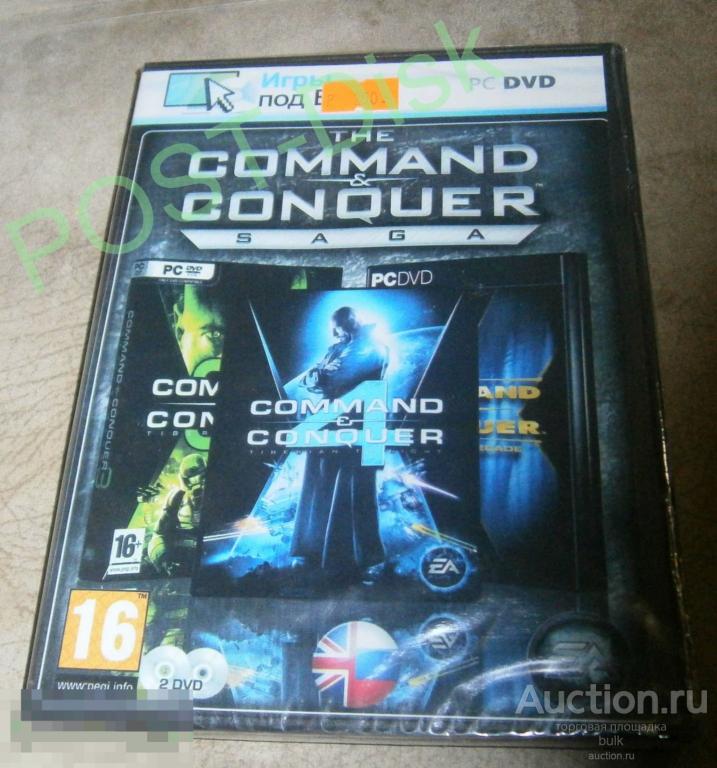 Сборник Command & Conquer . 13 Игр. 2 DVD 