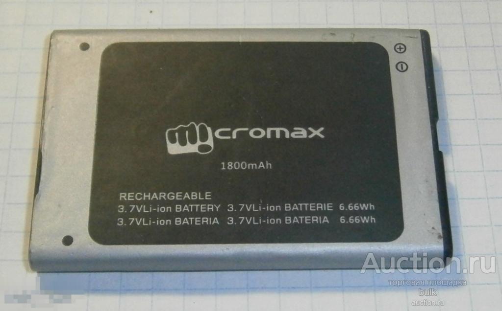 Аккумулятор    1ICP6/44/61 Micromax X267, Q346