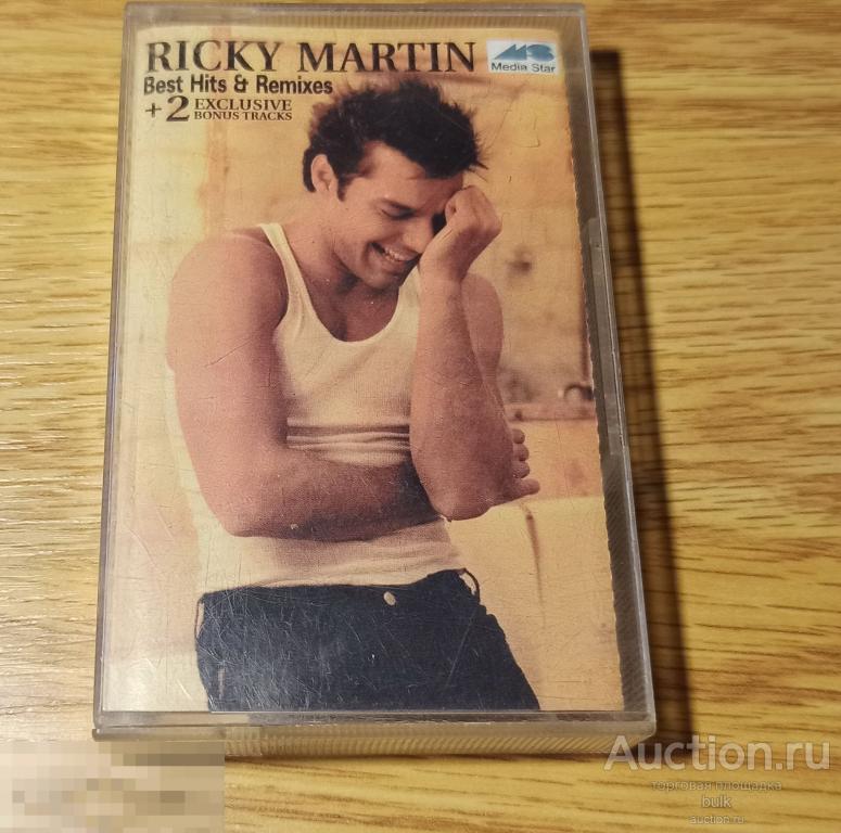 MC  Аудиокассета " RICKY MARTIN ‎– Best Hits&Remixes "  . Кассета. 