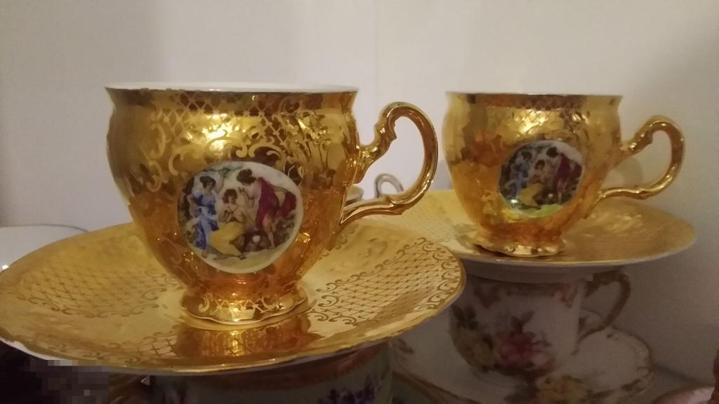Чайная кофейная пара Bernadotte Чехословакия 