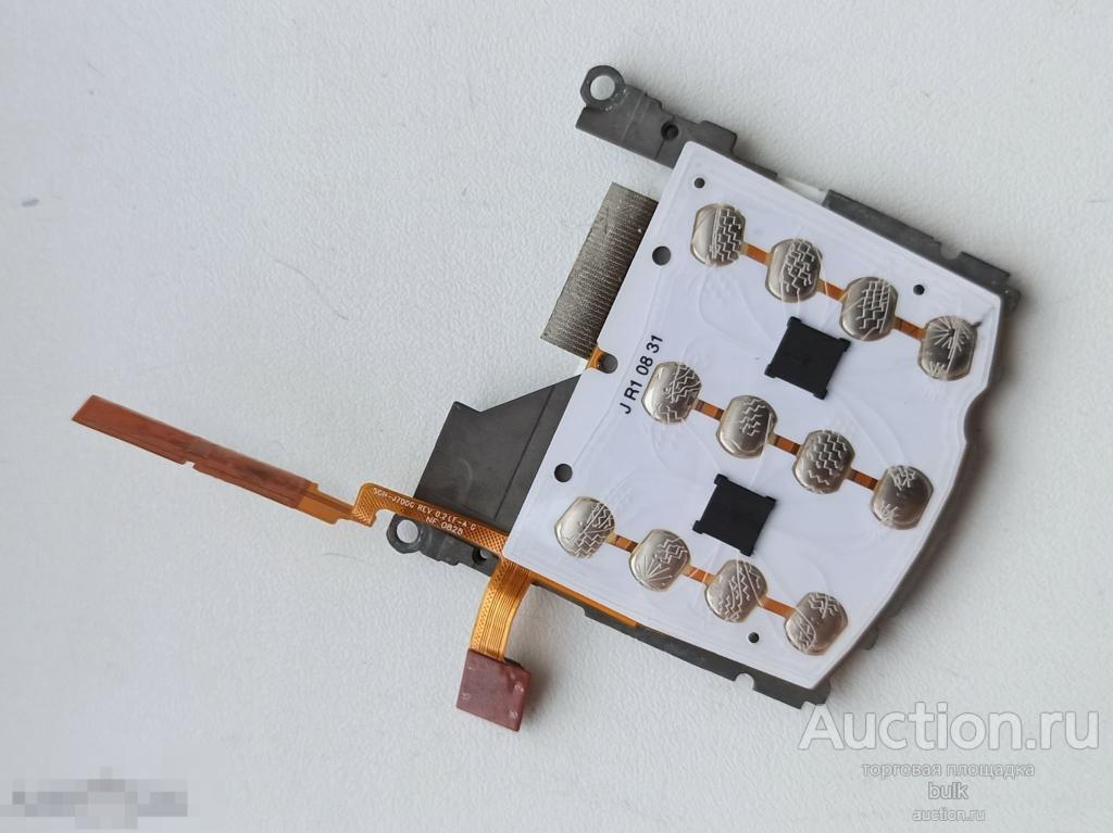 Подложка клавиатуры телефона  для Samsung SGH-J700  . Б/У оригинал 