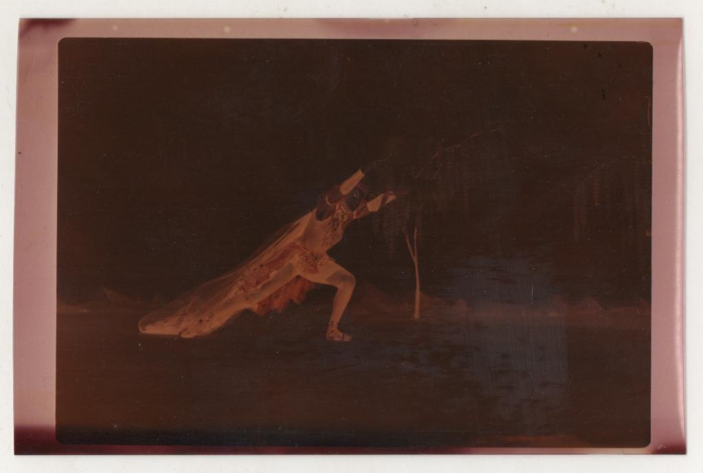 Балерина Н. Дудинская. Негатив с Ленфильма.