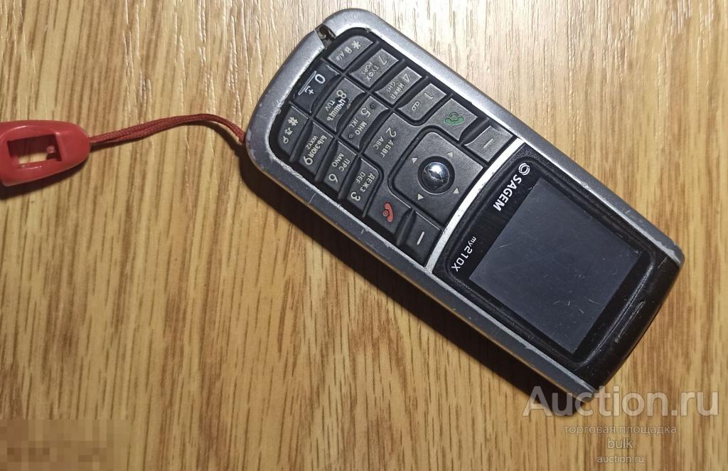 Телефон  SAGEM my210X  на восстановление или запчасти . 