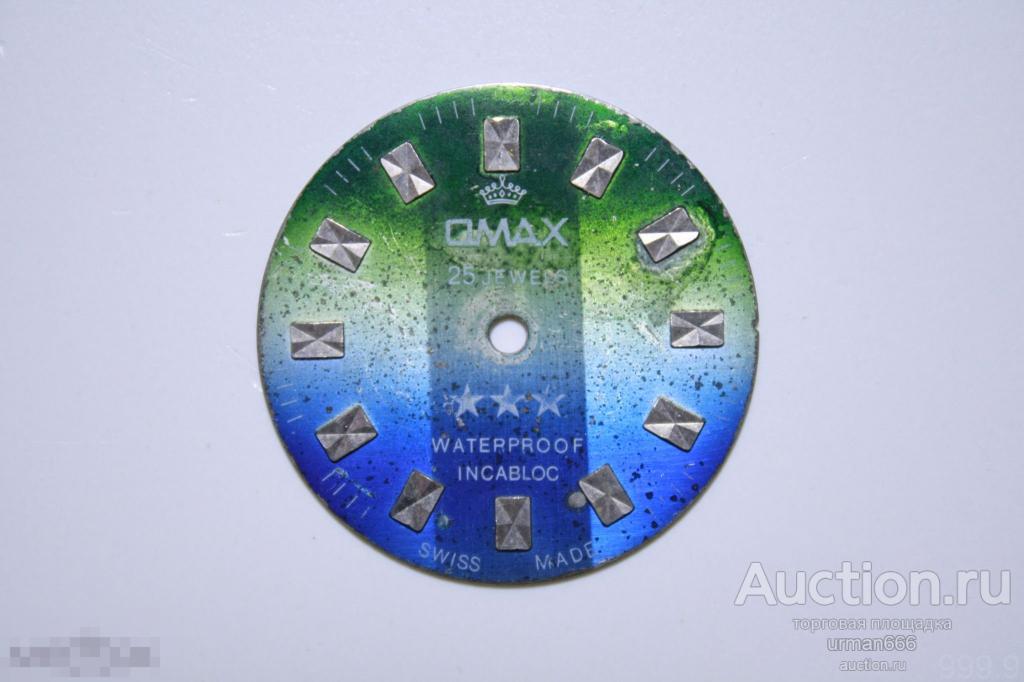 ЧАСОВОЙ ЦИФЕРБЛАТ НАРУЧНЫХ ЧАСОВ OMAX / ЧАСОВЫЕ ЗАПЧАСТИ / ДЕТАЛИ / ФРАГМЕНТЫ / МЕХАНИЗМЫ 