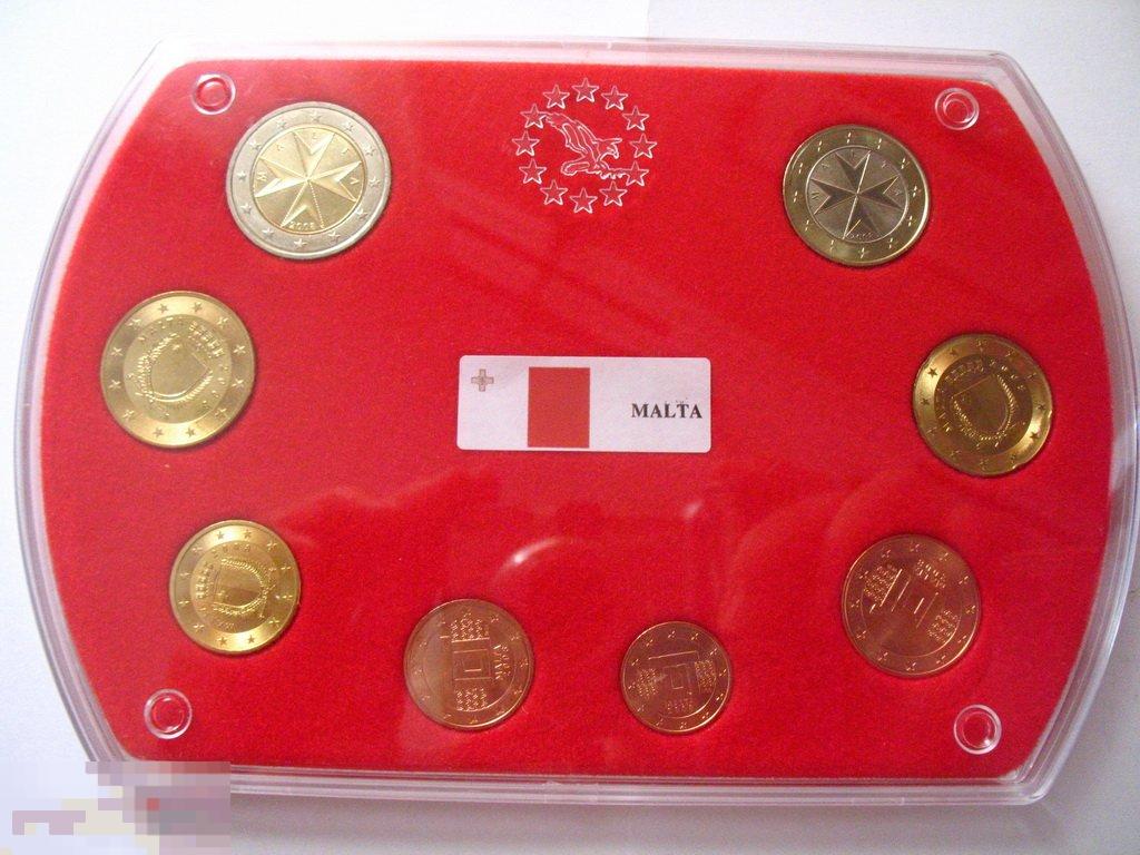 набор евро евронабор 2008 Мальта
