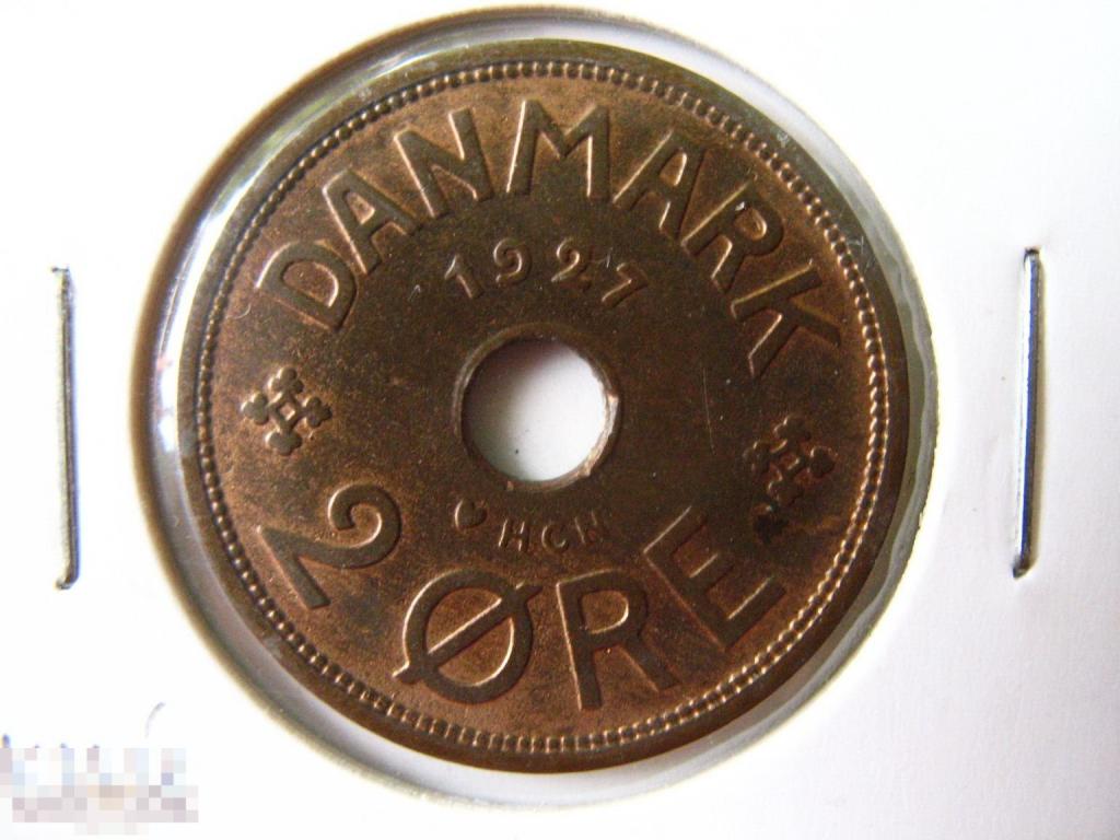 2 эре 1927 года Дания 