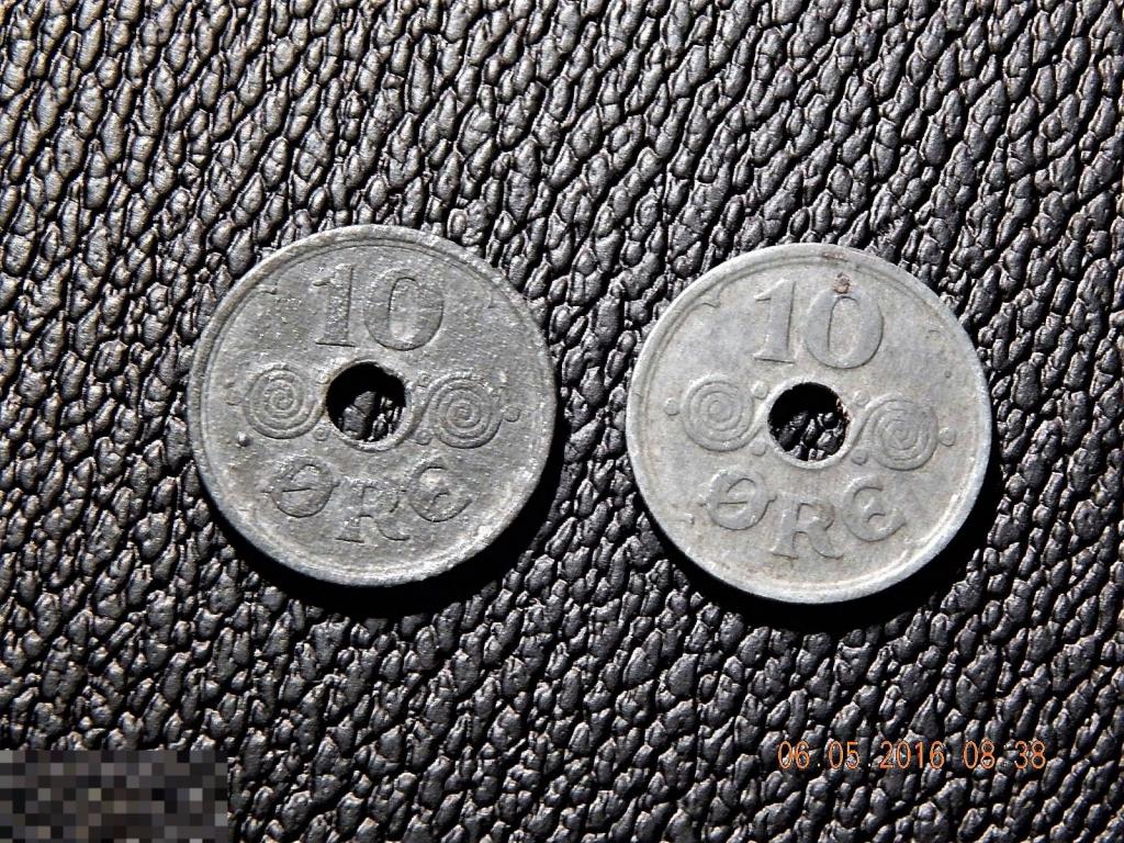 Дания  10 оре-1942 ГОД