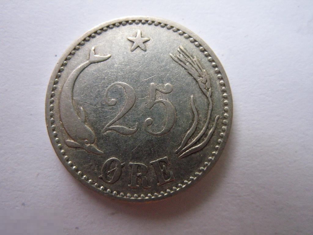 25 эре 1900 года Дания