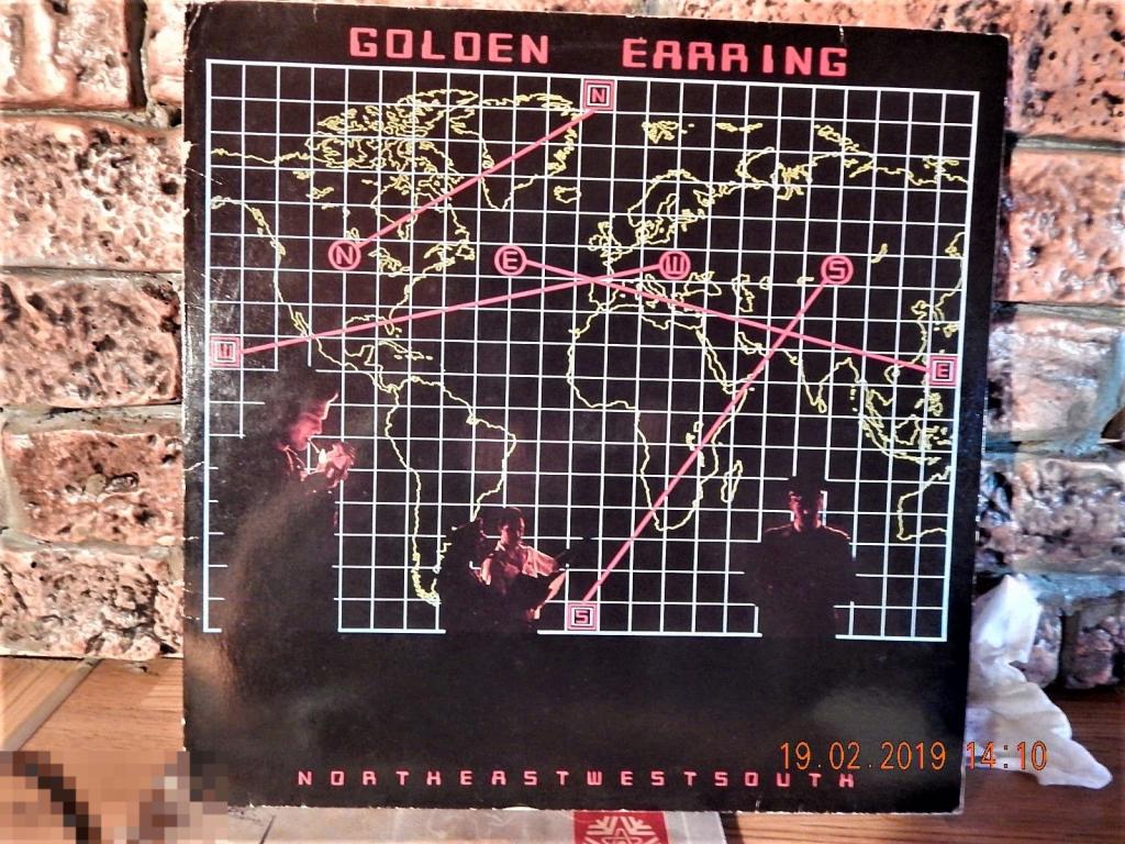 GOLDEN EARRING N.E.W.S. LP 1984 Germany  VG+/VG+- LP