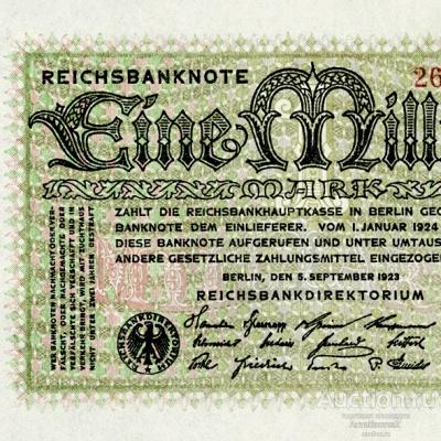 1 миллиард марок 1923 Германия 2 вид, копия арт. 19-10674