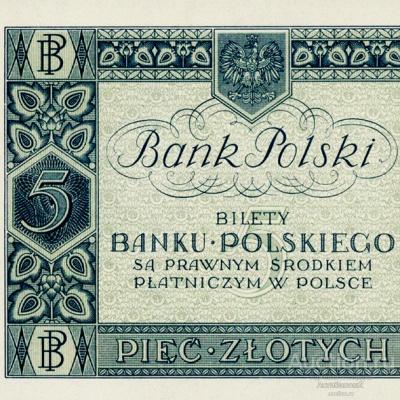 5 злотых 1930 года Польская республика, копия арт. 19-10103