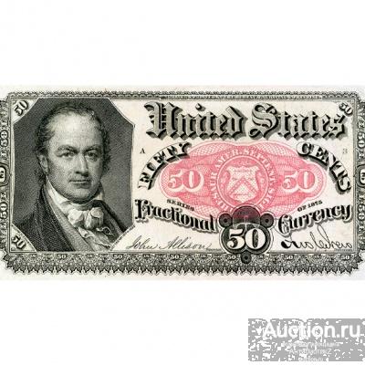 50 центов 1863 года, портрет Кроуфорда, копия арт. 19-10069