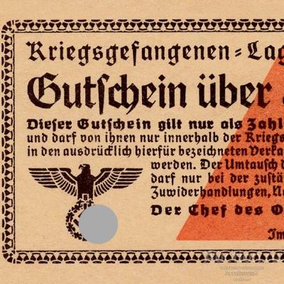 Германия 5 рейхсмарок 1939 для лагерей военнопленных, копия арт. 19-10242