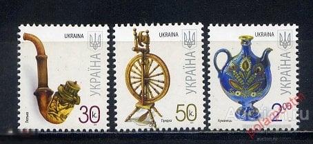 УКРАИНА 2011-2012 941VII+833XV+837XV Седьмой стандартный выпуск УКРАИНЫ 