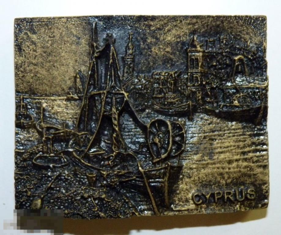 Магнит на холодильник Кипр Cyprus 